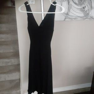 Black cocktail dress